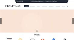 Desktop Screenshot of nautil.pl